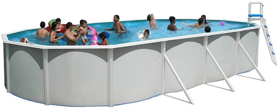piscine en cours de construction - ouverture en juillet 2019