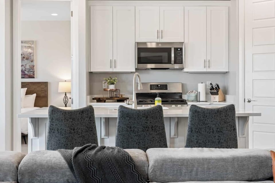 Living Room + Kitchen