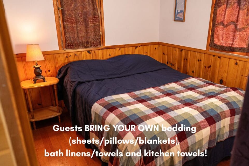 *Guests bring all their own bedding (pillows/sheets/blankets) and towels.