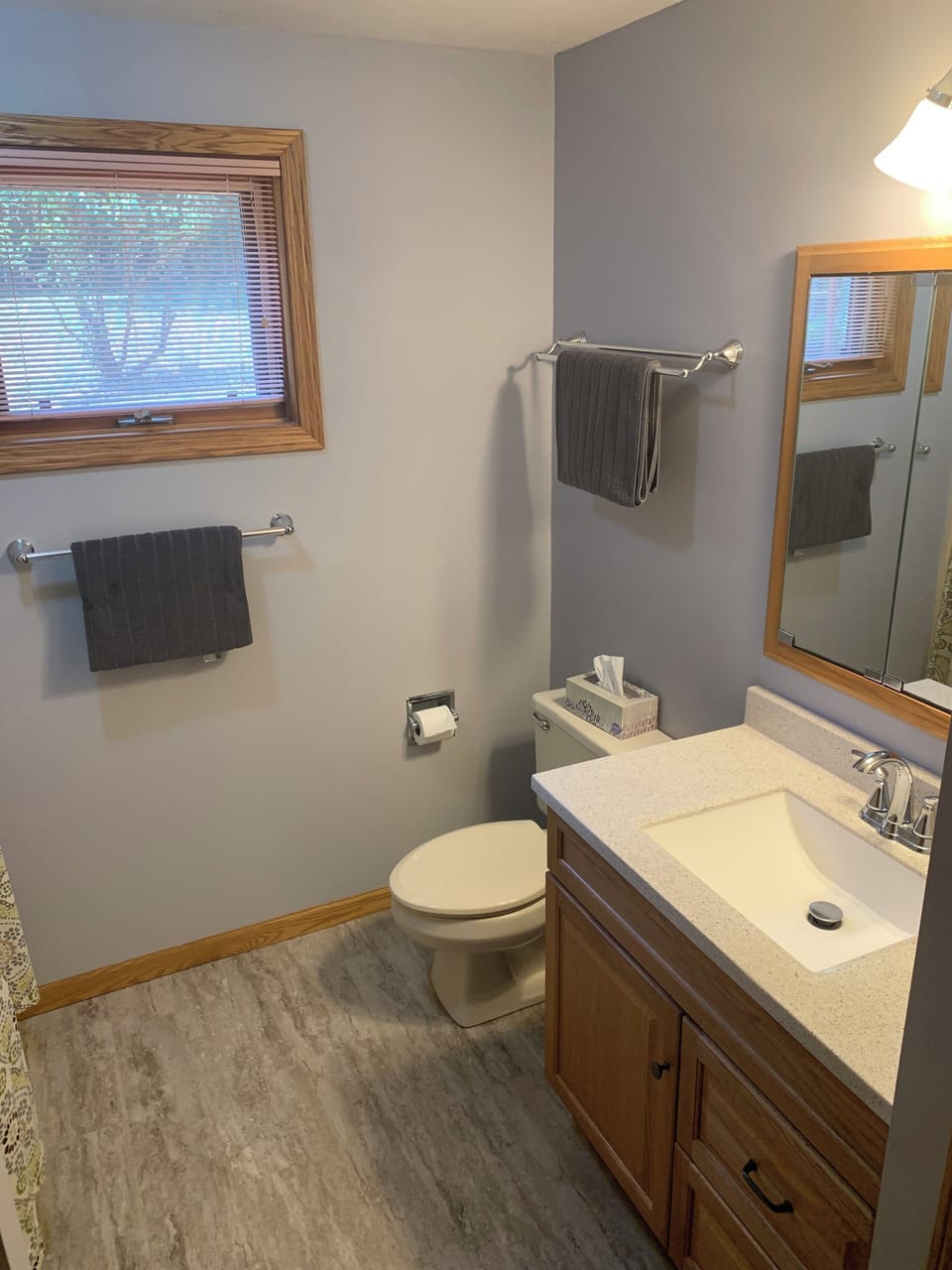 Full Bath in Lower Level - Vanity