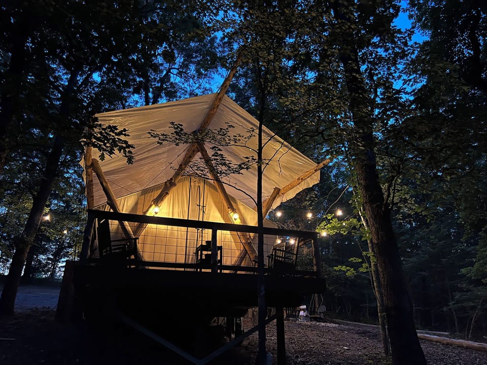 Back porch views of Prairie Creek