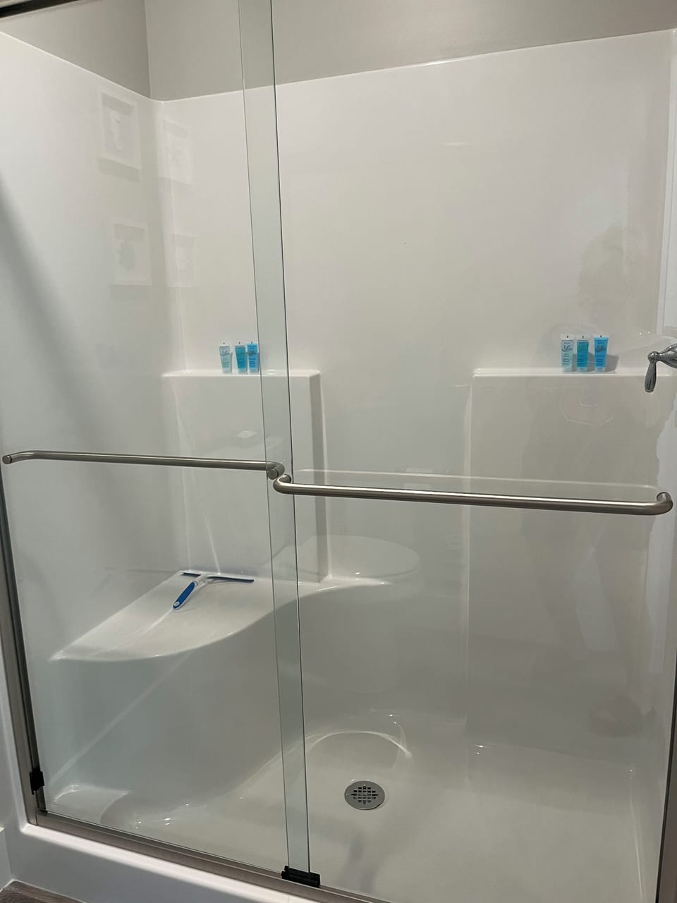 Shower. 