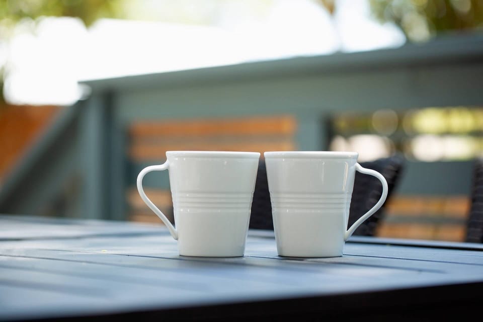 Savor the simple pleasures as you sip your morning coffee on the tranquil patio, embracing the perfect start to your day in San Antonio.