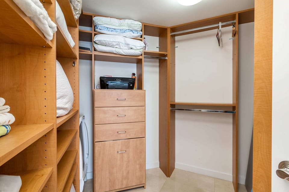 Second bedroom walk in closet