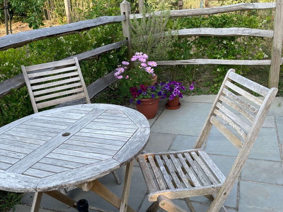 Outside patio