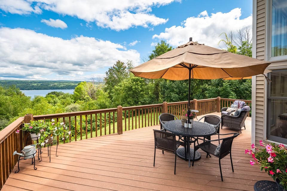 Wrap around deck!