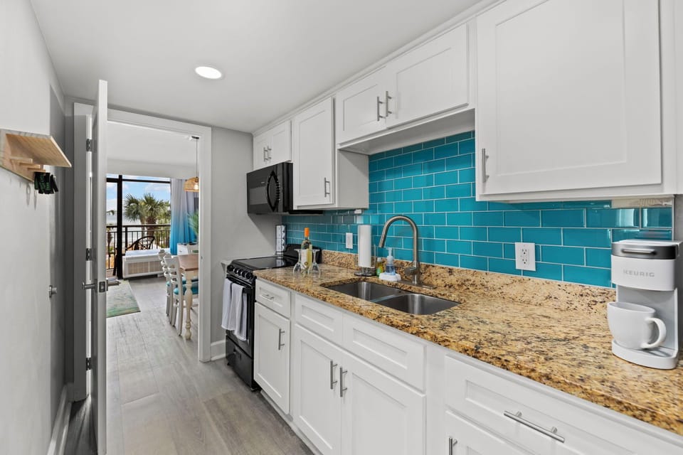 fully stocked kitchen 