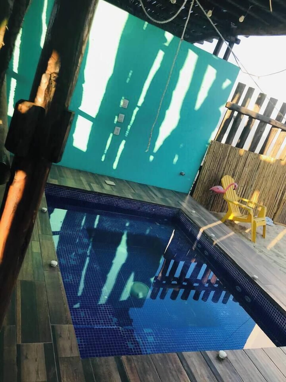 private pool for cooling off