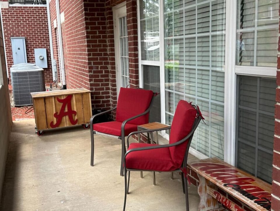 Patio at condo
