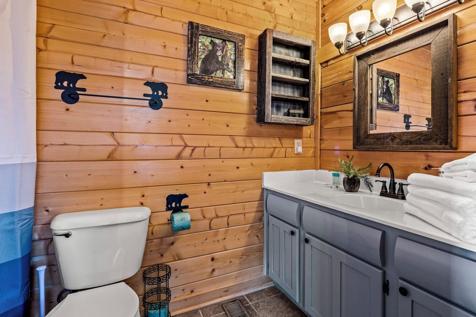 Main level bathroom
