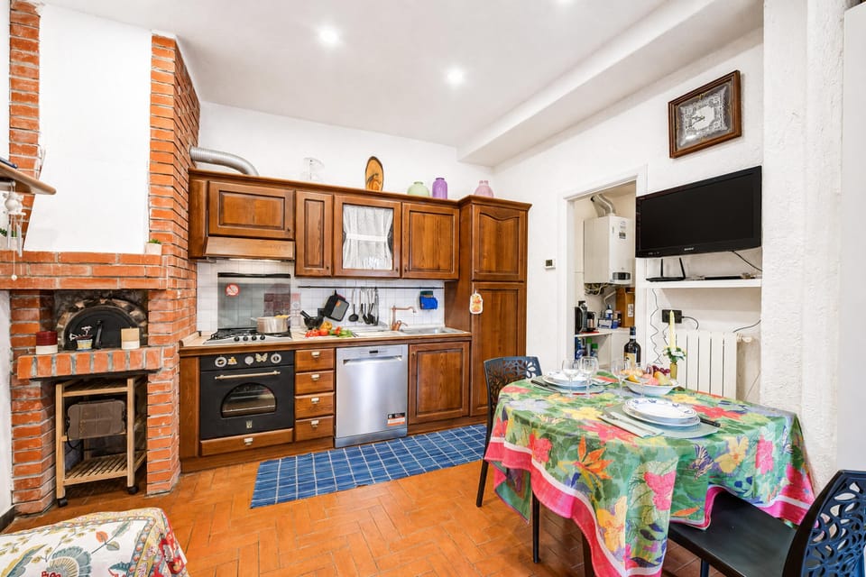 Kitchen and dining area