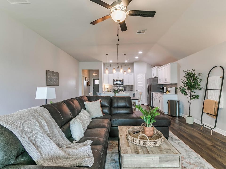 Comfortable living space for relaxing after a long day