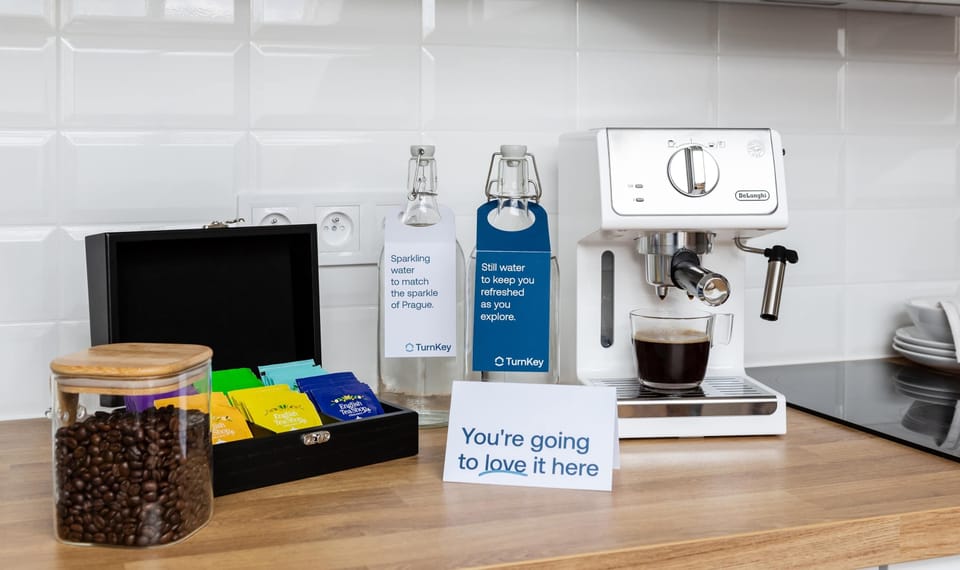 Tea and coffee station