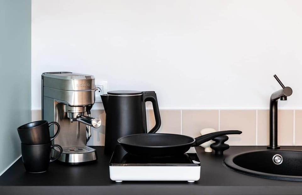 Single stove hob for cooking