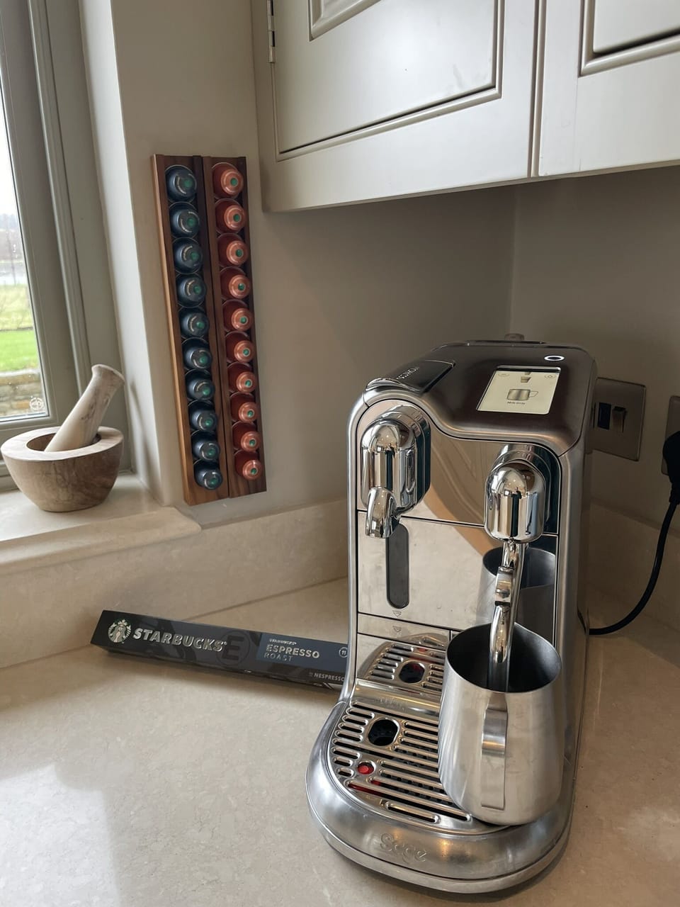 *Sage Creatista Pro - Nespresso Coffee Machine - fully stocked with capsules*
