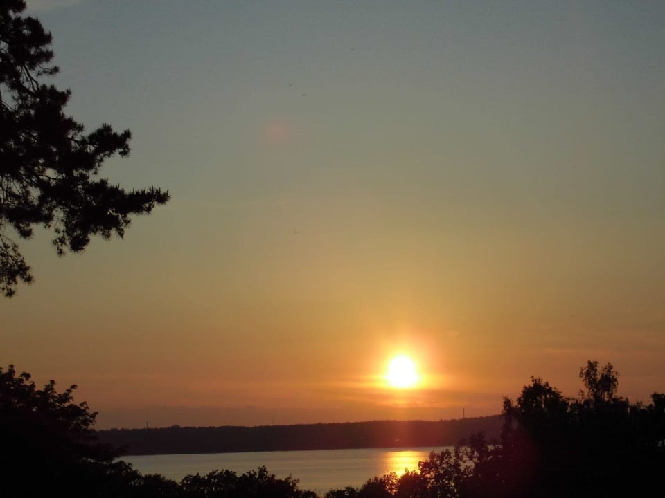 Sunset from the veranda