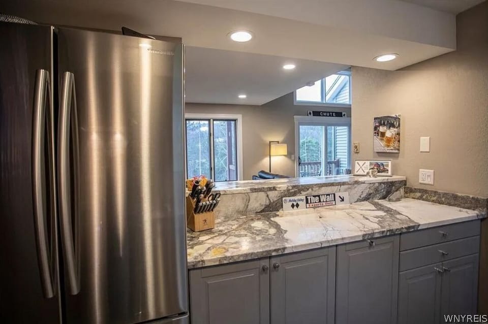 Kitchen with ample counter space.