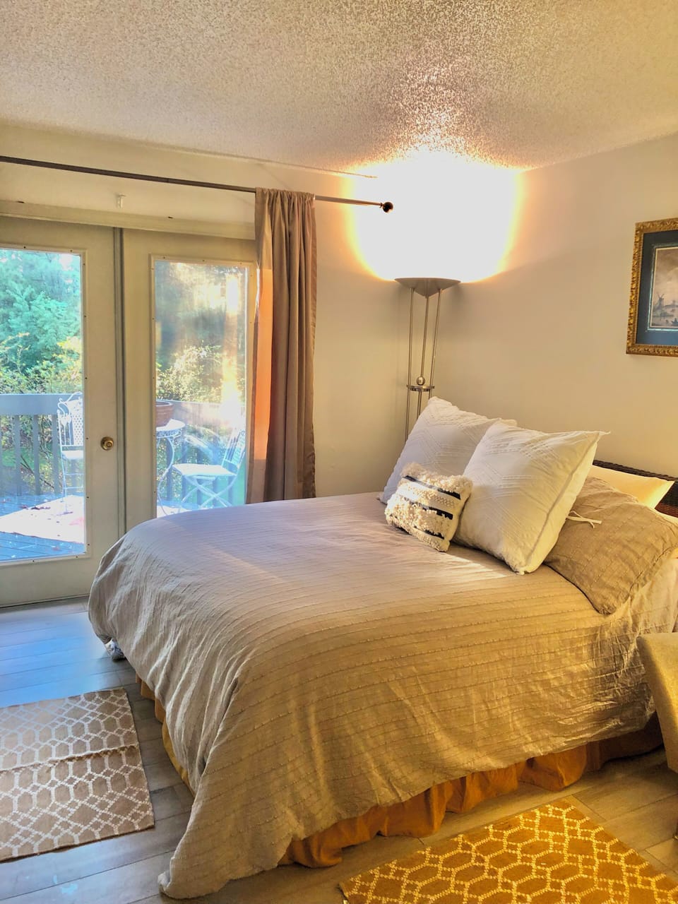 Large spacious private Bedroom with Private Terrace. 