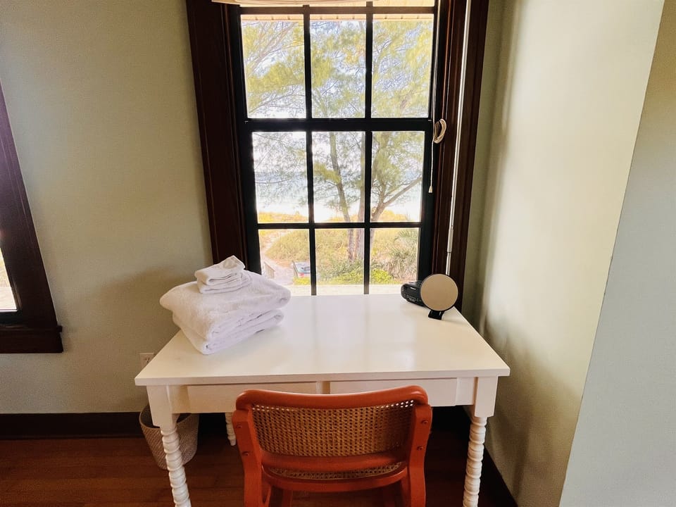 View from desk in master bedroom