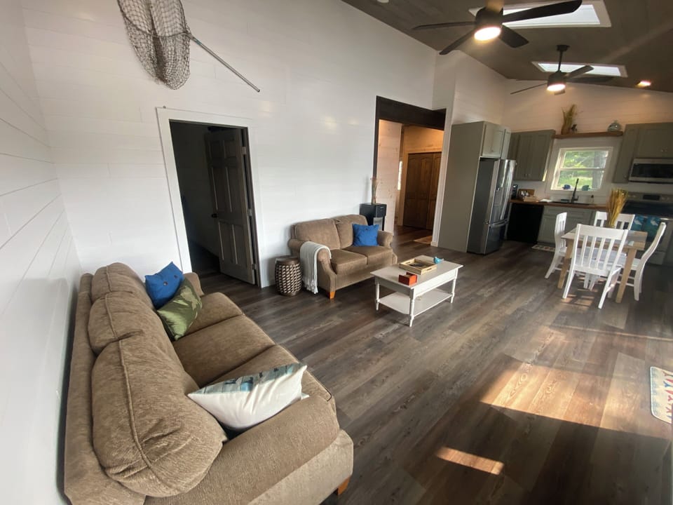 Inside living area