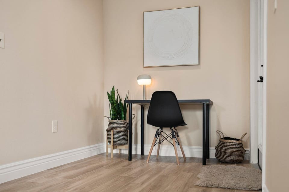 Master bedroom: Sneak in some "work from home!"