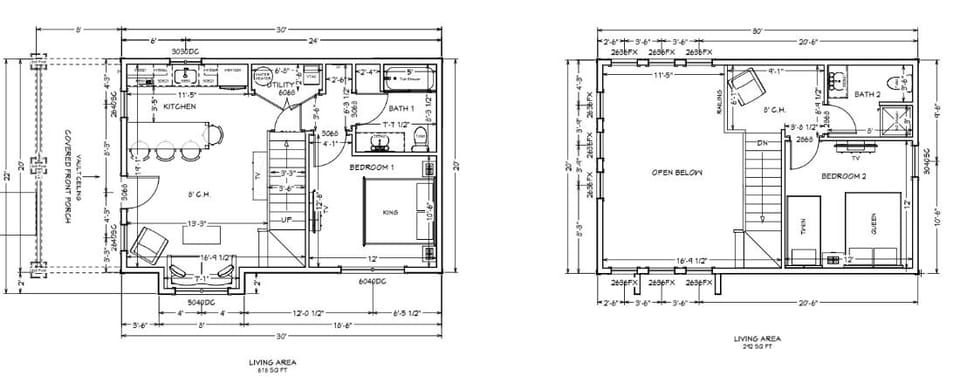 Unit 2-4 Floorplan