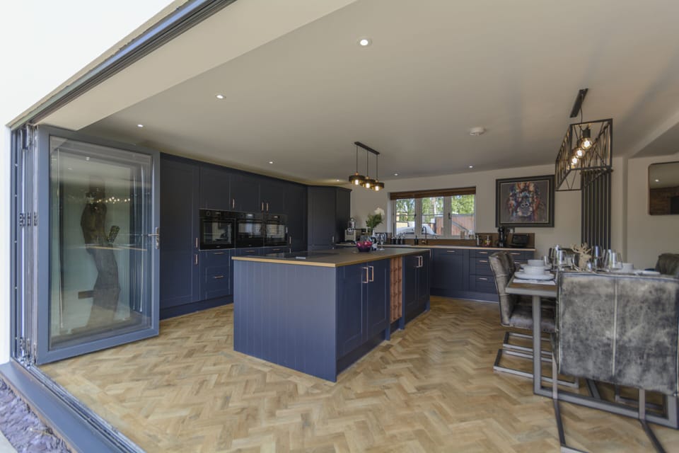 Open Plan Living, Dining and Kitchen Area