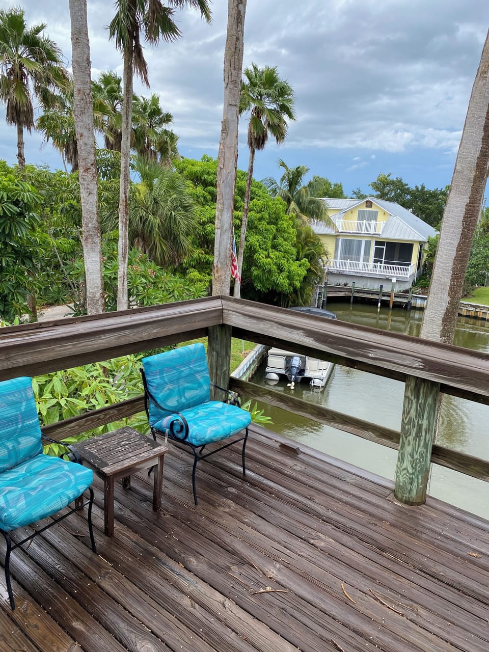 Private seating out on your balcony 