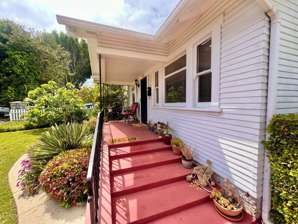 Stairs to front door