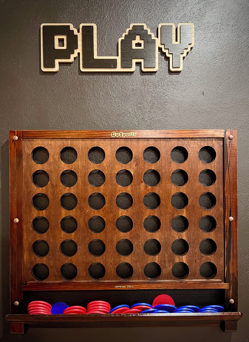 Giant Wall Connect Four!