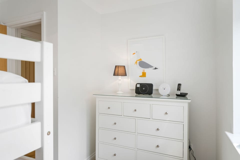 The Hawthorns, Roserrow, Ground Floor: Minimalistic touches help you relax.