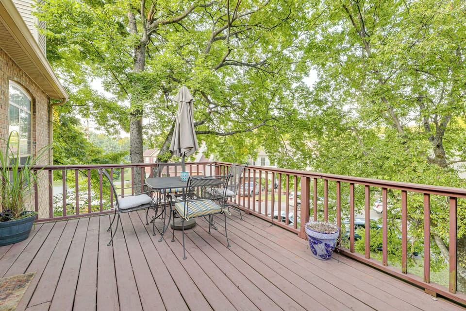 Deck | Gas Grill | Patio Heater | Dining Area