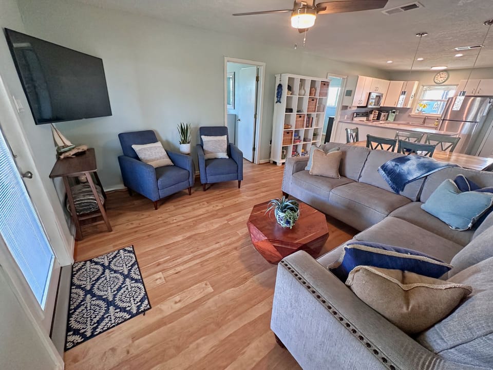 Open concept living area