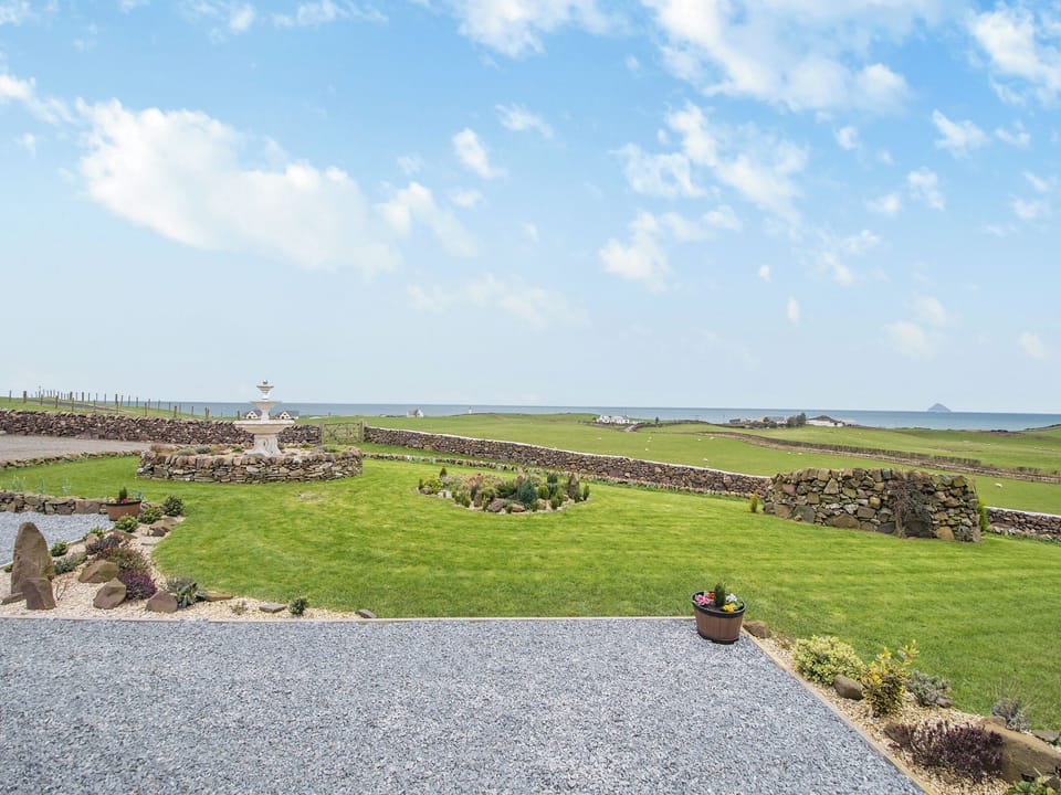 Outdoor area | Seascape Barn, Kirkcolm, near Stranraer