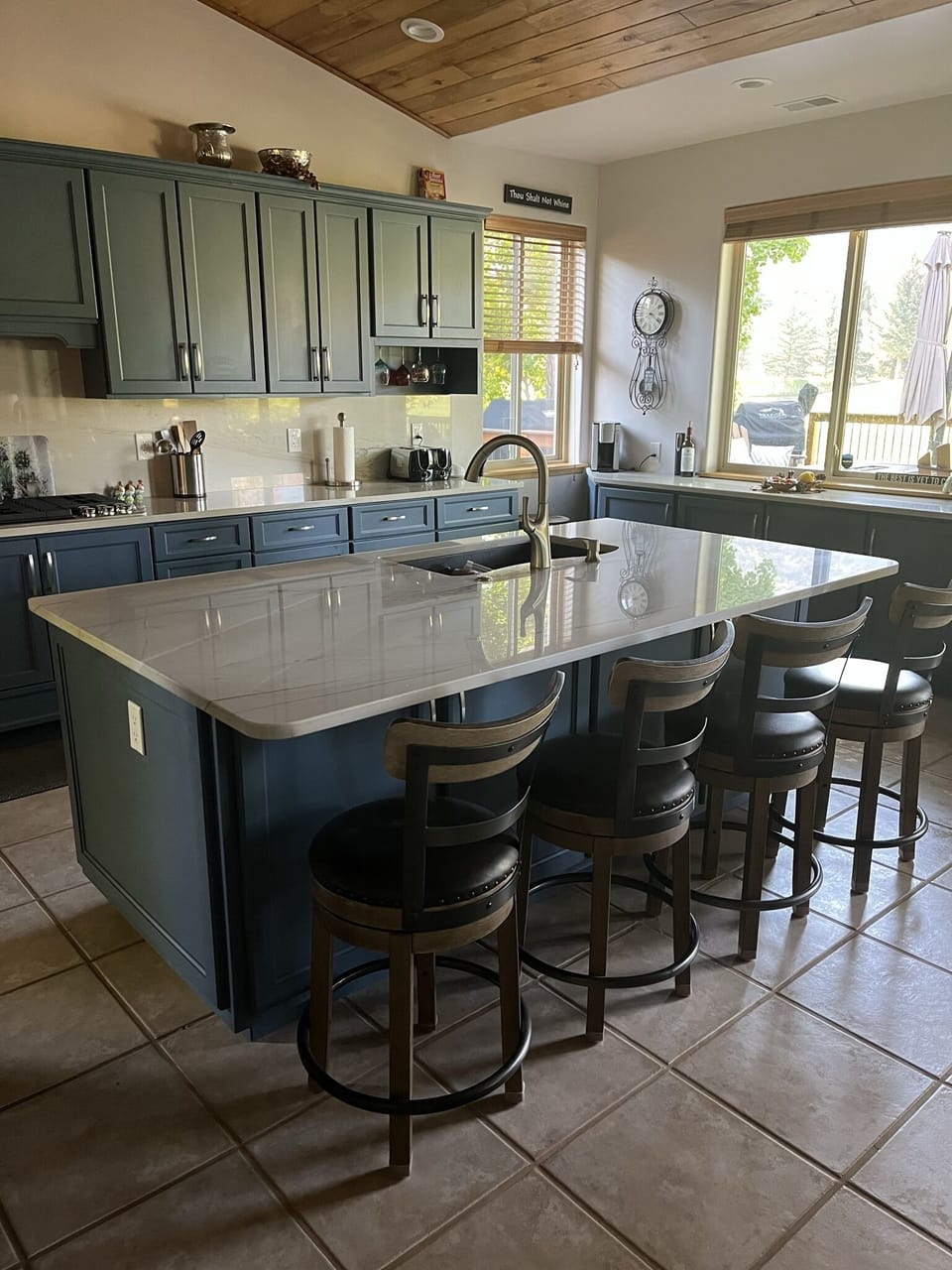 spacious kitchen