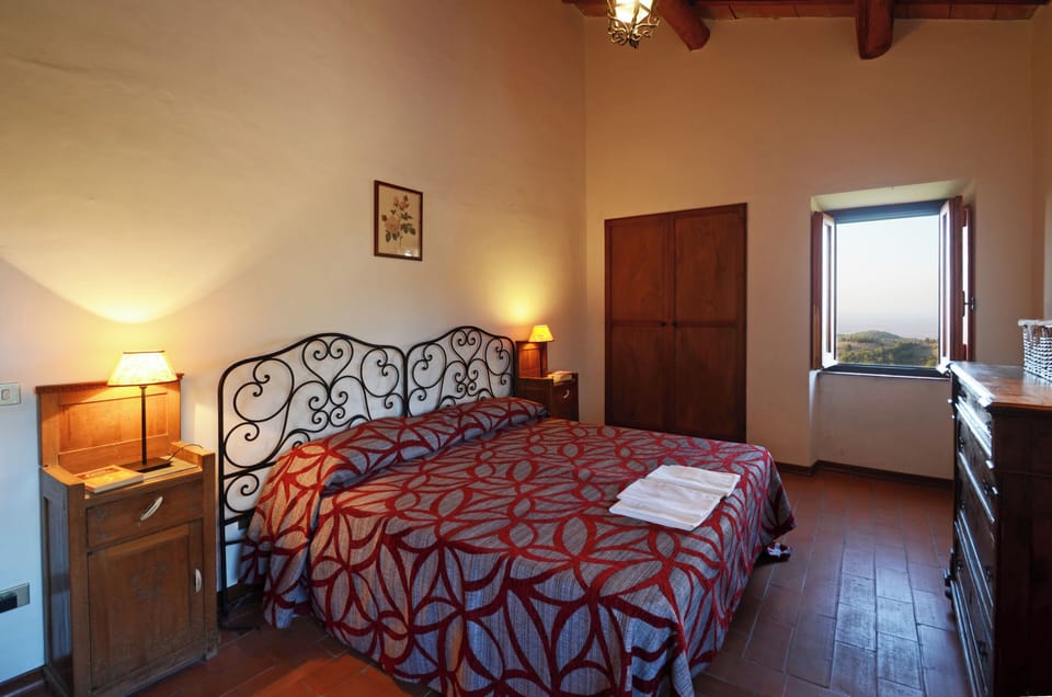 This could be a double bedroom with a second single bed or 3 single beds.