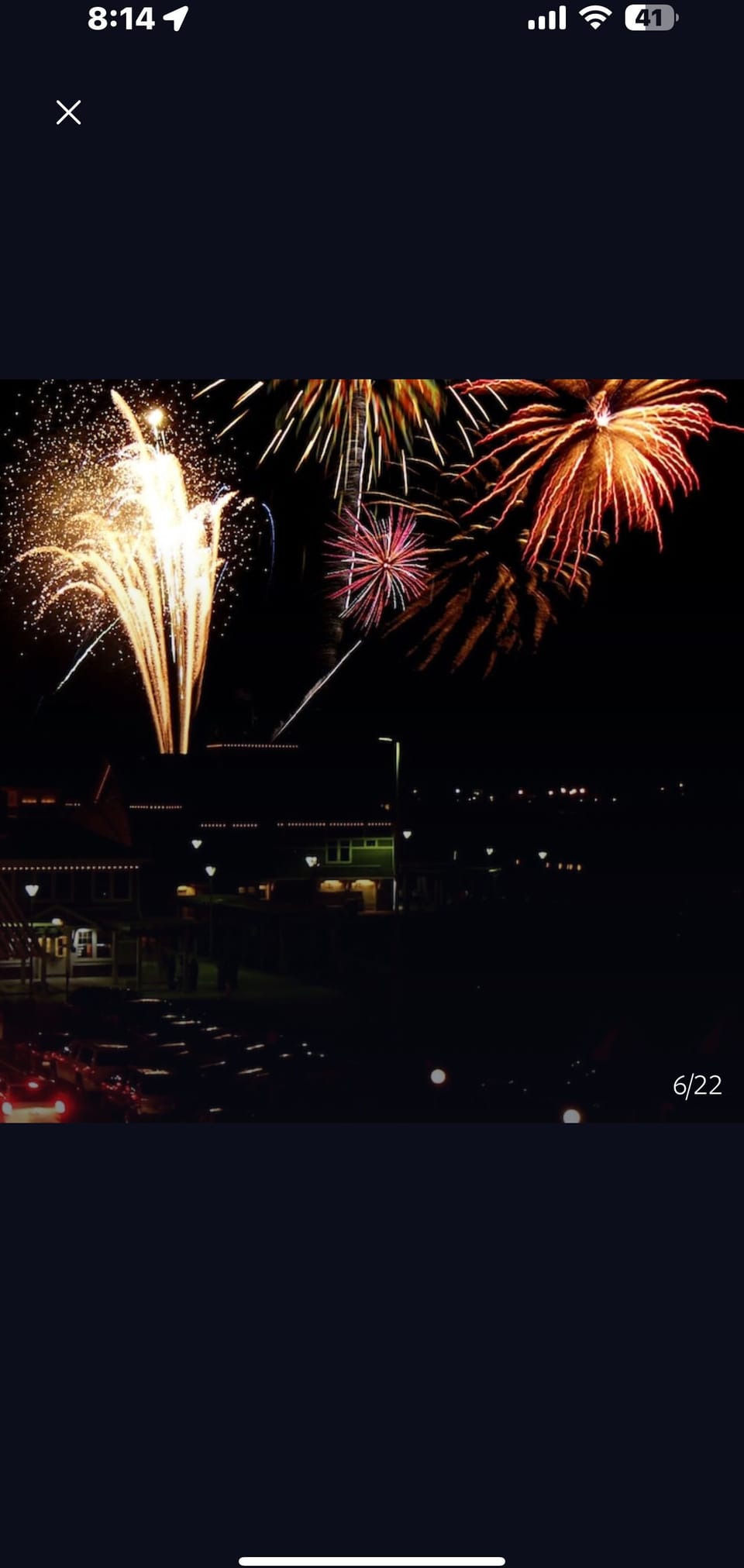 Fireworks every Wednesday night and Saturday nights