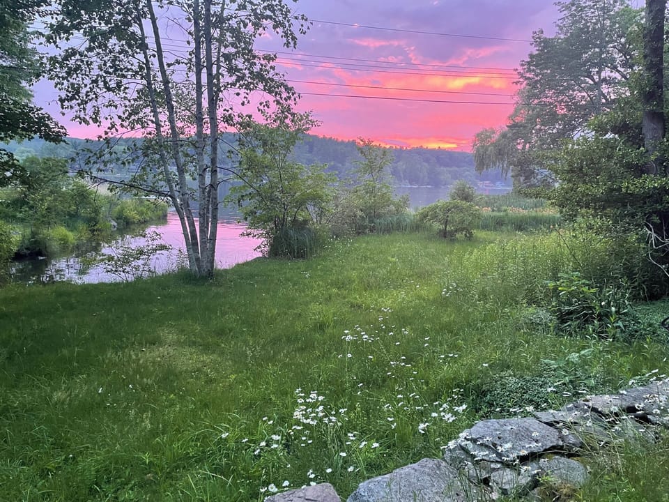 Goose Pond at Sunset