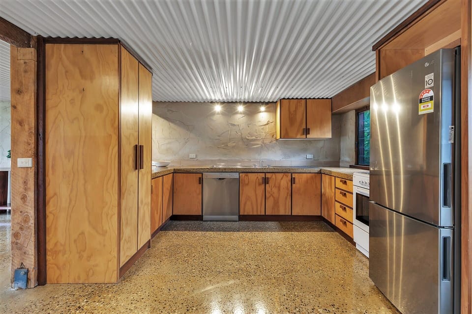 Ground level kitchen