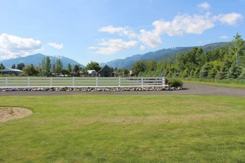 View of mountains from property