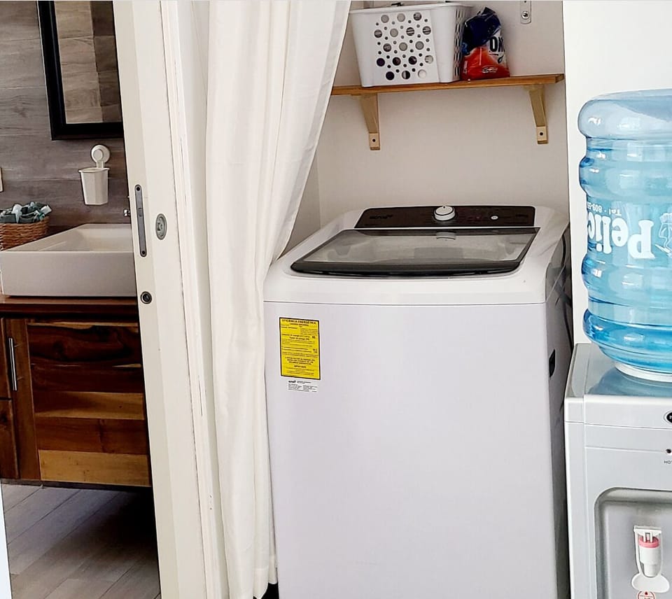 washer machine and water dispenser