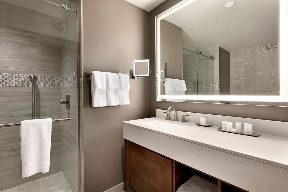 Bathroom with all essentials needed