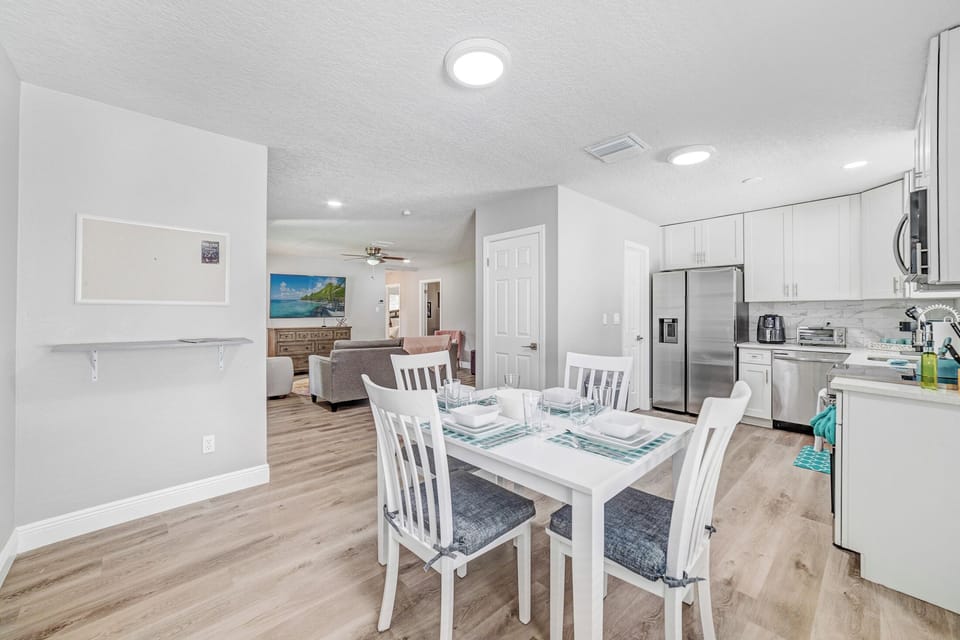 Indoor Dining Room with open floor plan  into the Living Room and Kitchen.
