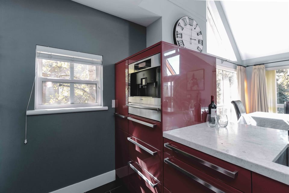 Modern Meile appliances and kitchen 