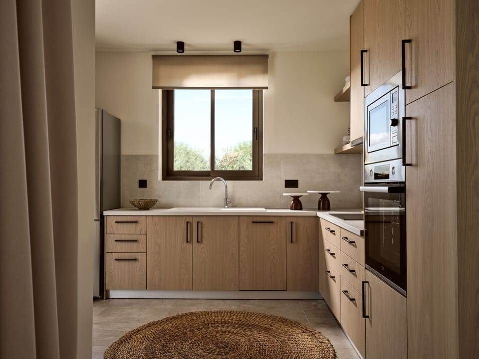 Features a fully equipped kitchen for culinary wonders.