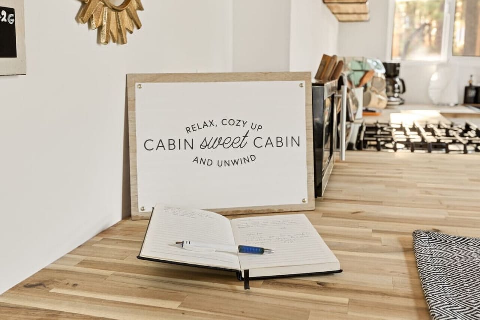 Sign our guest book and share your favorite memory while at The Lucky Bear Cabin.