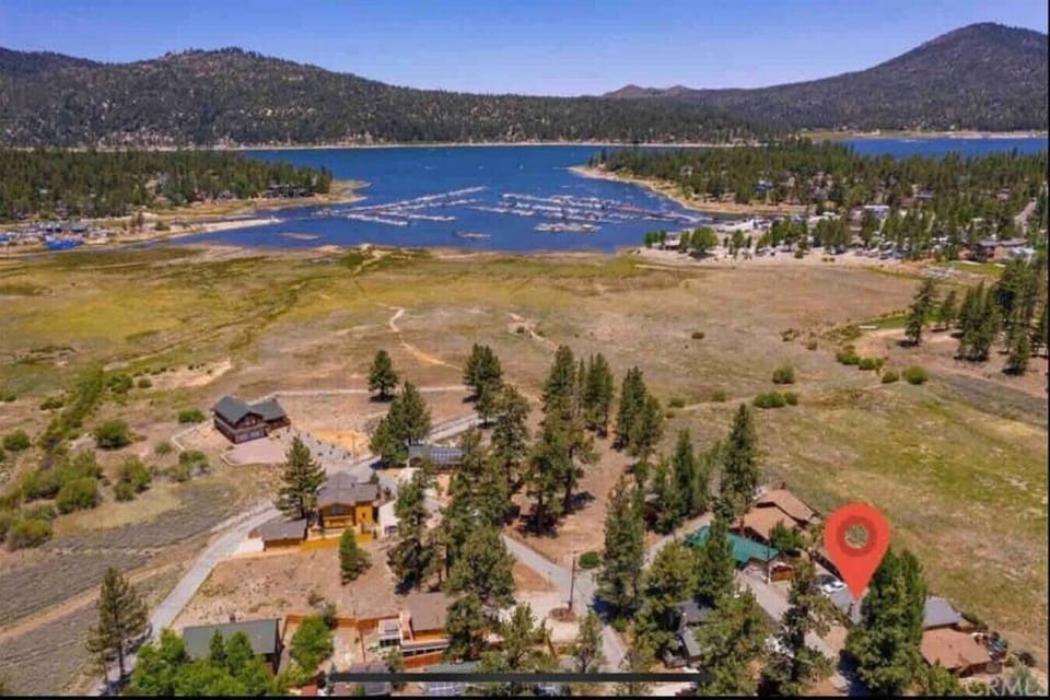 By the lake!