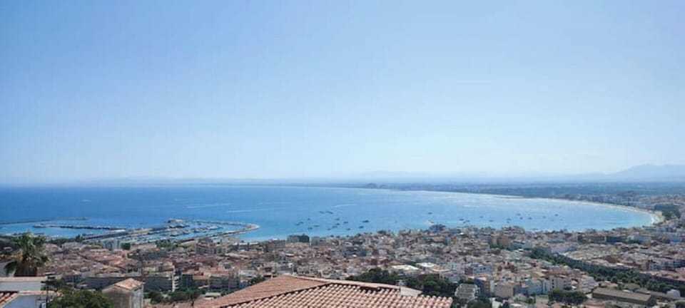 View from top terrace 