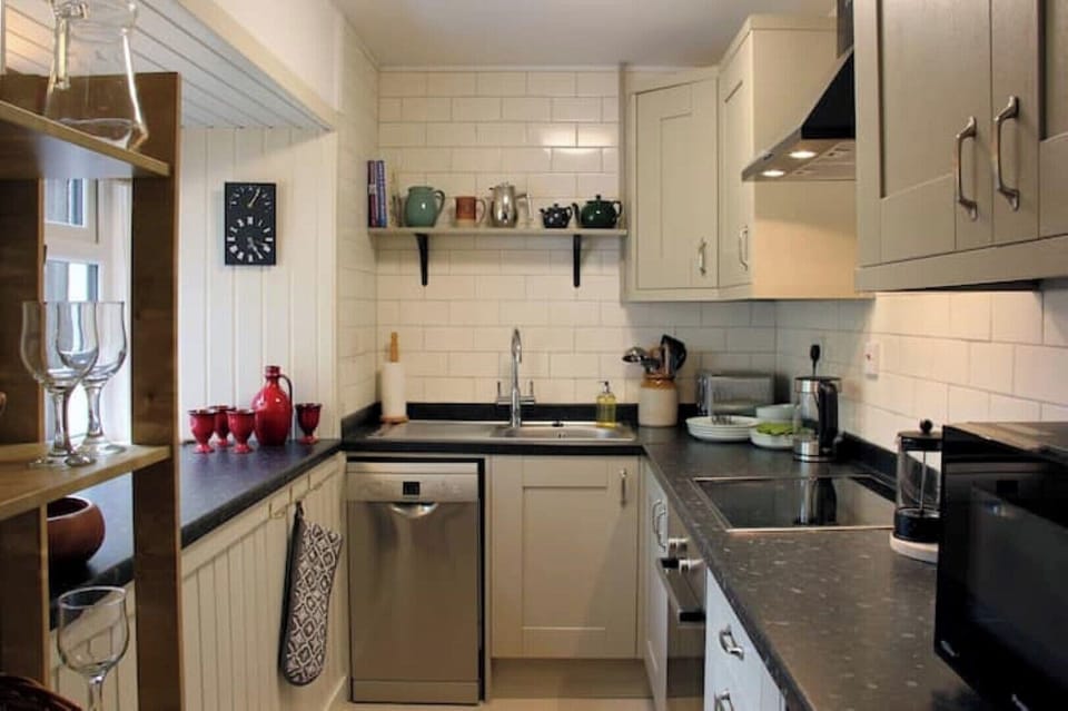 well equipped kitchen