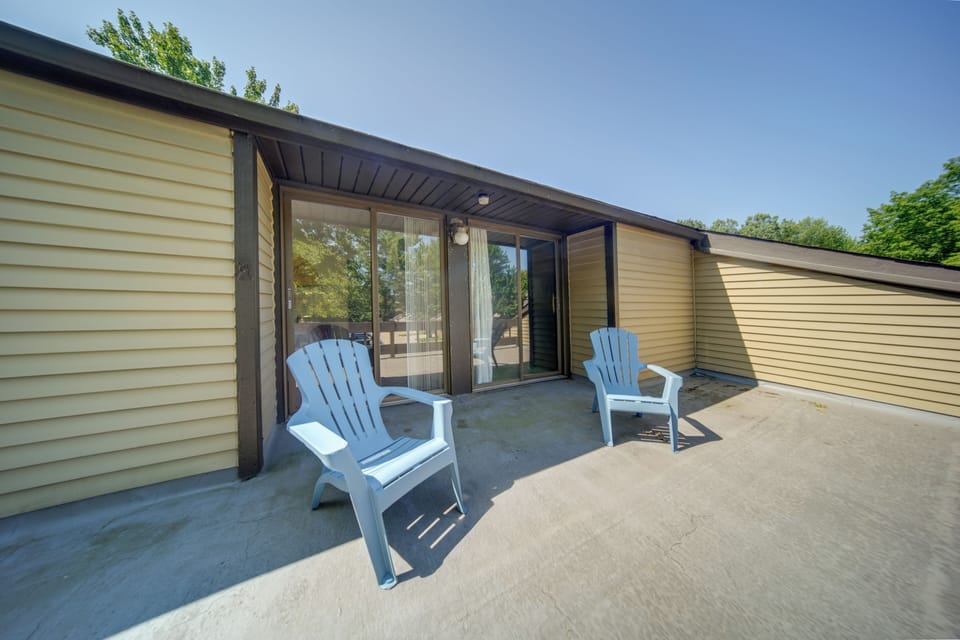 Patio | Sitting Area | Charcoal Grill